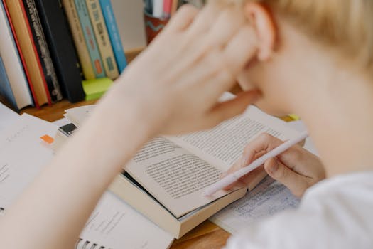 law student preparing for an interview