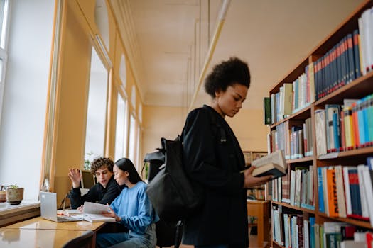 Law students preparing for exams