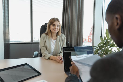 A graduate preparing for an interview